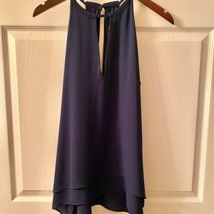 Navy Banana Republic Top